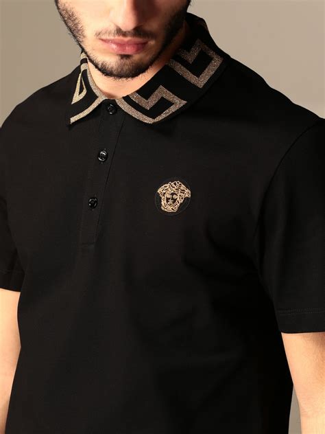 Versace men's polo shirt sale